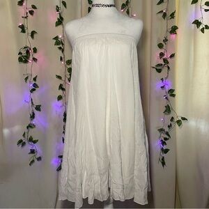 White midi fairycore skirt / dress